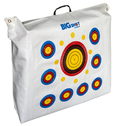 Beefy Built Tough Outdoor Archery Target Bag For Field Points Up To 450 FPS UV Resistant Weatherproof 34x30 Inch Shooting Target