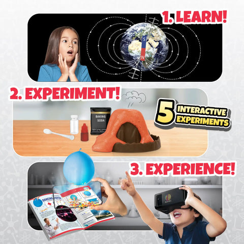 Bill Nye Virtual Reality Science Kit For Kids Student Edition With Dope Interactive STEAM Set And 30 Plus VR Experiences cover image