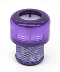 Two Pack Vacuum Filter Replacements For Dyson V11 Outsize Series That Keep Your Power Suction Strong Easy Install And Your Home Cleaning On Point Like New Compared To 97042201 purple filter close-up