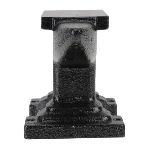 Front view of 9 Pound Cast Iron Hobby Anvil For Small Metalworking Projects, Handy General Purpose Work Surface For DIY Enthusiasts And Hobbyists.