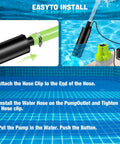 Installation guide for Top Tier 635 Gph Submersible Sump Pump With Brushless Motor Engineered For Ryobi 18v cordless battery.