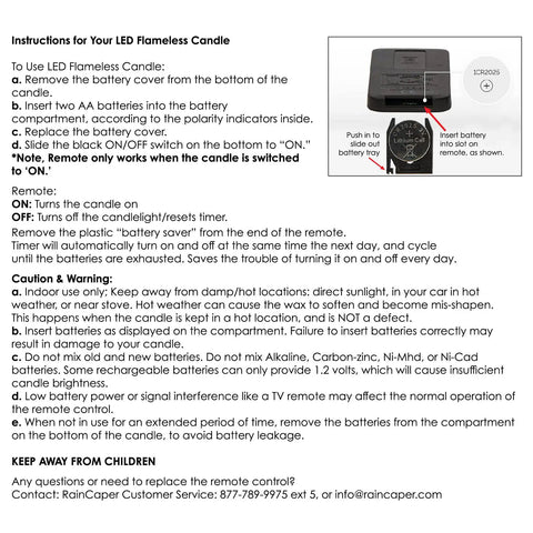 Instructions for Flameless LED Flickering 6 Inch Pillar Wax Candle Light With Realistic Glow Dragonfly Art Tiffany Battery Operated Remote Control With Timer Ideal For Home Decor And Cozy Living Room Ambience Table Centerpiece Gift Ready Plus Cozy Vibes, including setup and safety guidelines.