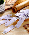 Damage Free Adhesive Picture Hangers 20 Pack No Nails Mounts That Hold Up To 4 Lbs Each displayed on wooden surface