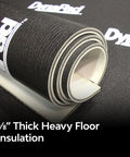 Pro Grade Top Tier Heavy Duty Four Layer Sound Dampening Foam Roll For Hardwood Floors Blocks Impact Noise And Reduces Room Echo No Sweat Chill Vibes Upgrade, thick rolled floor insulation
