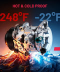 Keep Your Ride Chill With This Heavy Duty AC Compressor And Clutch Assembly For Chevy Silverado Tahoe Trucks Built Tough Enough To Handle Weekday Commutes Or Weekend Road Trips Without Breaking A Sweat, showcasing a durable aluminum unit with a sleek design.