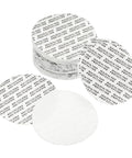 PATIKIL 51mm white foam lid liner discs, 50-pack for bottle caps with tamper-evident seal