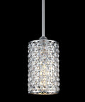 2 Pack Crystal Pendant Lights For Kitchen Island And Bar Dope Brushed Bronze Finish With Metal Shade And Crystal Plate