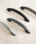 Oil Rubbed Bronze Dresser Handles 10 Pack Modern Arched Cabinet Pulls For Drawers And Cabinets Minimalist Slim Design 3 Inch Center To Center Hole Brushed Bronze Finish For Kitchens And Vanities Durable Hardware For Everyday Use.