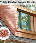 120 Pcs Copper Nails 1 Inch With 1/16 Inch Drill Bit 99.95 Percent Pure Copper Roofing Nails For Roof Repair Slate Spikes