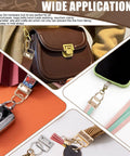 51 Piece Heavy Duty Key Fob Pliers And Hardware Kit With Tassels Glass Running Pliers shown with various key fob uses