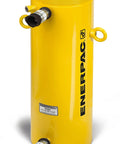 Beefy 10 Ton Double Acting Hydraulic Cylinder With 10 Inch Stroke, 10,000 PSI Max, Dual Port Return side view