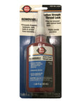 Removable Blue Thread Locker Medium Strength For Fasteners Up To Three Quarters Of An Inch Fifty Ml Bottle resistant to gasoline oil antifreeze