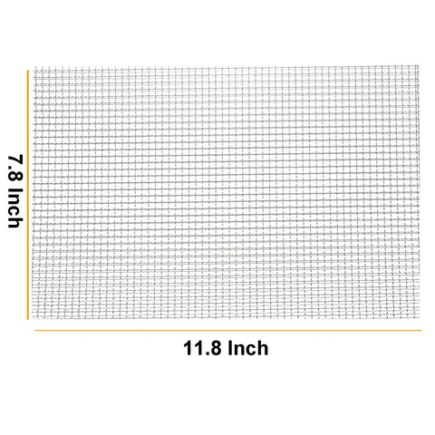 5 Mesh Stainless Steel Wire Mesh Screen 304 Woven Metal Mesh Keeps Pests Out For Good Mice Rodents Spiders And Squirrels Durable Curled