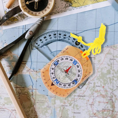Pocket Hiking Compass For Outdoors A Must Have Navigator With High Precision Dial And Lanyard For Backpacking On Map