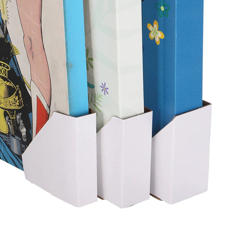 Kickass Adjustable Cardboard Corner Protectors Heavy Duty Shipping Supplies securing canvas frames in white for safe storage.
