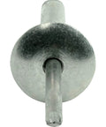 Gutsy Large Flange Pop Rivets 3/16 X 1 Inch 25 Pack Heavy Duty Premium Stainless Steel Blind Fasteners with large flange view.