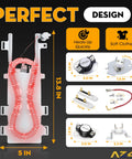 Electric Dryer Heating Element Replacement With Thermostat And Thermal Fuse Fits WED9400 Series Dryers layout diagram