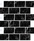 12 By 12 Inch Peel And Stick Backsplash Tiles For Kitchen And Bathroom In White Marble Pattern Easy Install No Mess Quick Peel And Stick