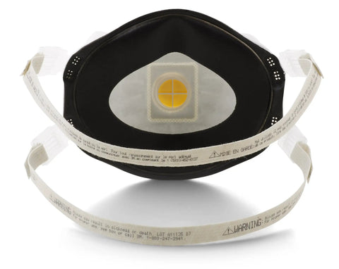 Disposable Particulate Cup Respirator 8293 P100 With Cool Flow Exhalation Valve NIOSH Approved Adjustable Buckle Straps