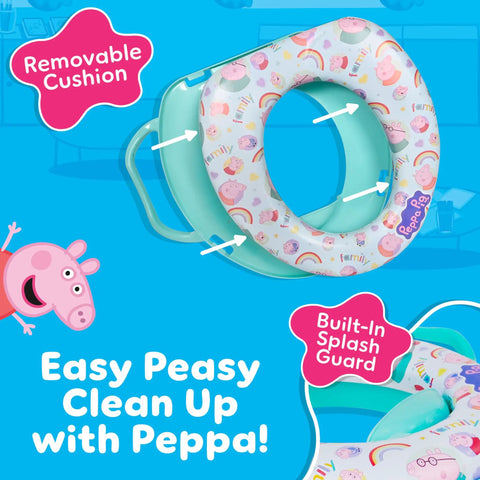 Toddler Potty Training Seat With Boss Level Comfort And Super Solid Handles Non Slip Bathroom Toilet Guard For Young Kids Quick Rinse Design Makes Little Steps Smooth Sailing