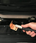 Copper Welding Spoon Set For MIG Spot Welding Three Plate Copper Paddle Backer Kit with 90 degree angle for plug welds