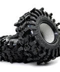 Batwing Tread 58mm 1.0 Inch RC Crawler Tires 4 Pack For TRX4M SCX24 AX24 Ultra Soft Sticky Rubber For Mud Dirt And Wet Rocks