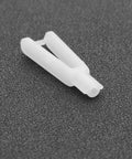 Single nylon clevis snap link from the 20 Pcs RC Clevis Snap Links Replacement Quick Links Nylon Clevis For Remote Control Airplanes And Electric Planes Ideal For 2mm Control Rods And Ball Joints Durable Nylon Aircraft Upgrade Spare Parts