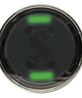 Close-up of Smart Pro Transmitter LED light for dive computers with coded transmission, compact first stage mount view.