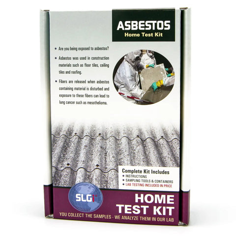 One Sample Asbestos Test Kit With PLM Lab Analysis In Five Biz Days, Includes Sampling Media And Return Ground Shipping Included, Easy To Use Home Or Office Safety Test For Asbestos Contamination