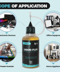 Liquid Solder Flux Dropper 30 Ml 1 Oz No Clean Rosin Mildly Activated Flux For Electronics Soldering RoHS Compliant Lead Free