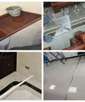 Arc Shaped Cable Cover Strip 36 Inch Long Thickened Conduit Trunking in home and office settings