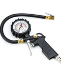 Heavy Duty Tire Inflator With Pressure Gauge For Cars And SUVs, Durable Metal Construction, 0 To 220 PSI Range, Adapts To Most Air Compressor Systems