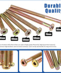 M6 Hex Socket Cap Screw Hardware Kit for Baby Cribs and Furniture 253 Piece Set showing 30-80mm screws
