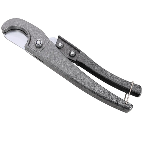 Heavy Duty Pneumatic Hose Cutter Tool for precise cuts on Boss Grade Blue Air Compressor Piping Tube 3/4 Inch X 200 Feet.
