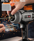 Portable 110V Welder For Home Shop And Auto Repair 20 To 120 Amp IGBT Inverter Handheld Stick Welder with rods insertion