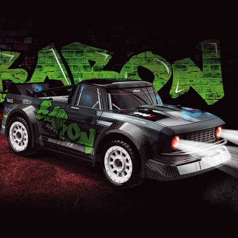 One Sixteen Scale 4WD RC Car With High Speed Drifting Up To Twenty MPH Off Road Buggy 4X4 Toy Car With Lights on track
