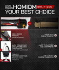 Comparison image highlighting features of No Sweat Ac Drain Line Cleaning Gun Featuring Flexible Hose Pipe To Bust Out Stubborn Hvac Clogs Quick.
