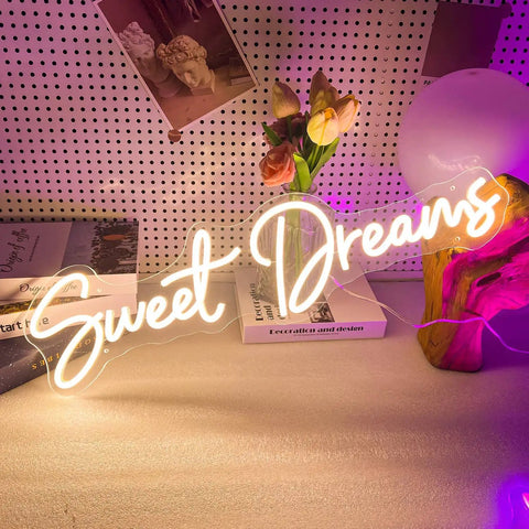 Lit Neon Sign Wall Art Decor 25x6.4 Inches Real LED Neon Light For Bedroom Office Dorm Farmhouse Vibe Aesthetic Room Decor Valentine Party Hanging