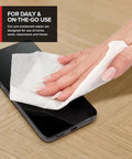 Electronic screen cleaner wipes, 2-pack, pre-moistened for smartphones and screens