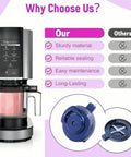 Replacement Seal Rings Kit For Ice Cream Makers NC299AMZ NC301 NC300 NC201 NC101 Series shown with features and benefits