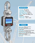 Beefy Heavy Duty Digital Crane Scale 5000kg 11000lb With Remote Control Industrial Hanging Scale with display and hooks