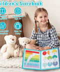 Girl using Hands-On Fraction Learning Kit With 103 Magnetic Fraction Tiles And Circles From One Half To One Twelfth