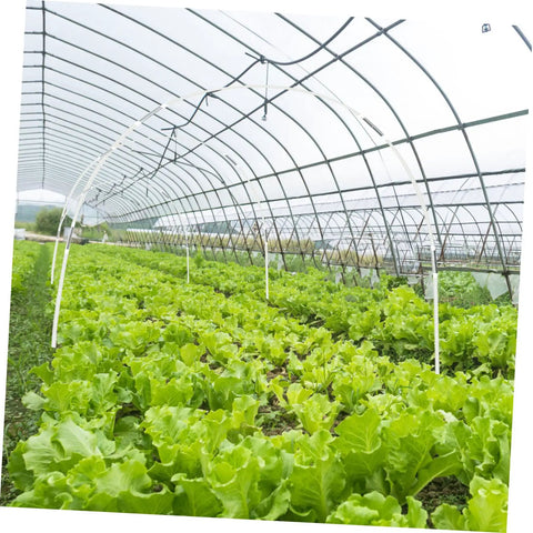 Plant Support Bracket Set One For Greenhouse Kit With Plastic Arched Hooks, Garden Hoops And Netting Hooks, Easy To Install Durable Garden Accessory For Sturdy Plant Support