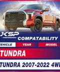 Diff Drop Kit For 2007-2022 Toyota Tundra 4WD compatibility display with truck image