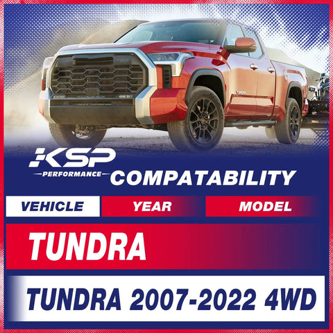 Diff Drop Kit For 2007-2022 Toyota Tundra 4WD compatibility display with truck image