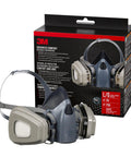 Half Face Organic Vapor Respirator P95 With Cool Flow Valve Reusable Large Size For Worksite Safety NIOSH Approved packaging and mask