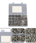 Go-To 700 Piece Stainless Steel Screw Set with Four Sizes in Durable Storage Case