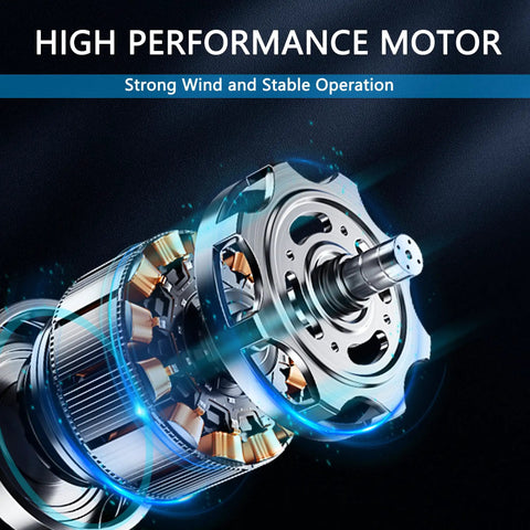 High performance motor of 12 Inch Inline Duct Fan Delivers 1900 CFM For Quick Ventilation, Boosts Heating Cooling