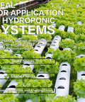 Hydroponic system with Rockwool Cubes 1 Inch for Hydroponics Great for Rooting Cuttings and Clones Seed Germination 4 Sheets Total 200 Cubes