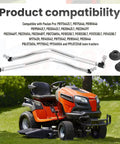 Beefed Up Adjustable Left And Right Steering Drag Link Set For Lawn Tractors 532194740 532194741 Compatible With Craftsman Husqvarna Jonsered Easy Install And Durable Performance, two metal links